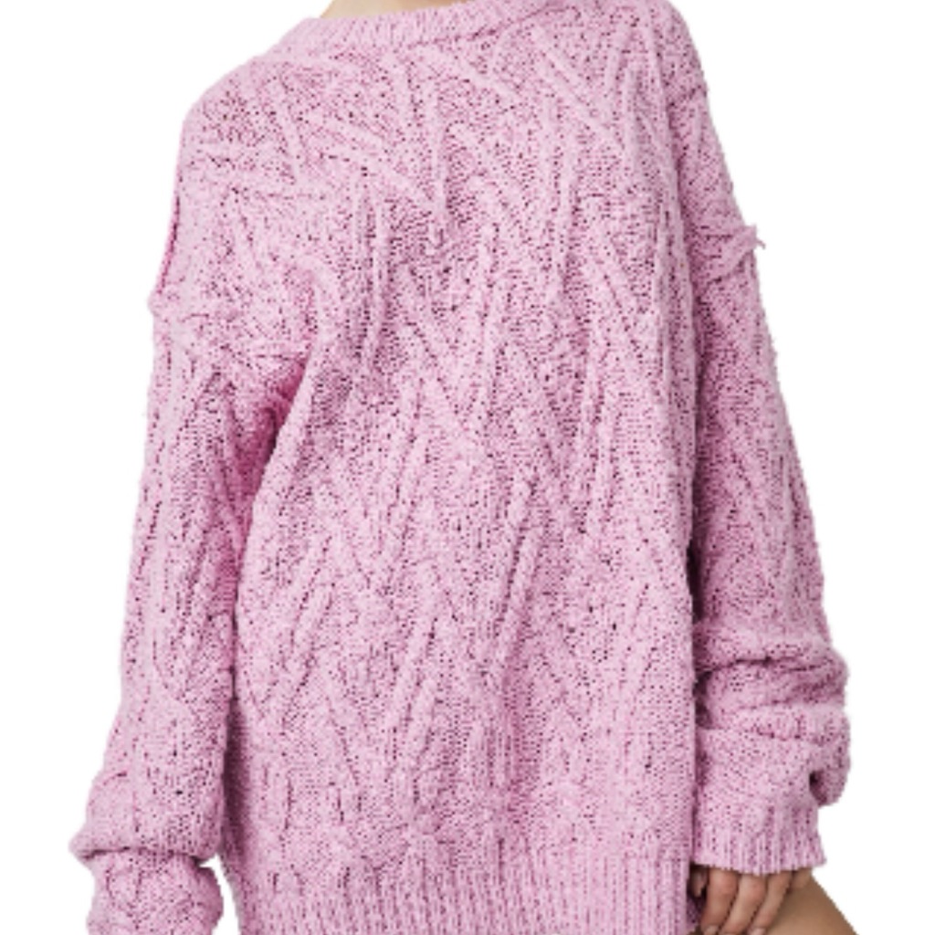 Nwt Free People Isla Cable Stitch Sweater Medium
